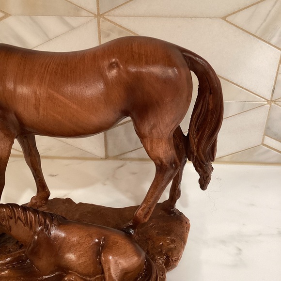 Cuticate Horse Pony Statue Animal Resin Figurine - Picture 4 of 16